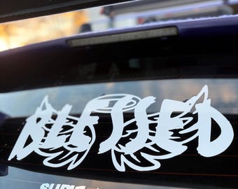 Blessed Car Truck Decal
