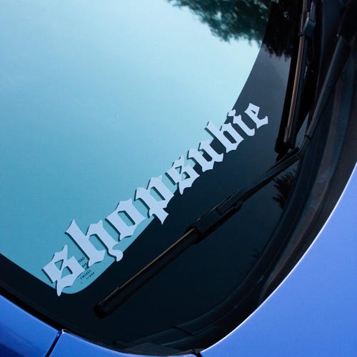 Calcomanía De Vinilo Troquelada Para Ventanas, Coches, Camio | Cuotas Sin Interés