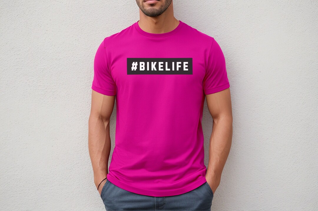 Motorcycle Bike Life Shirt for Biker Graphic T-shirt for Motorcyclist ...