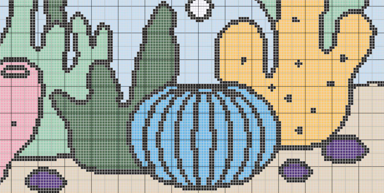 Pea Puffer Fish Crochet, Colorwork, Chart, Afghan, Pattern, Blanket ...