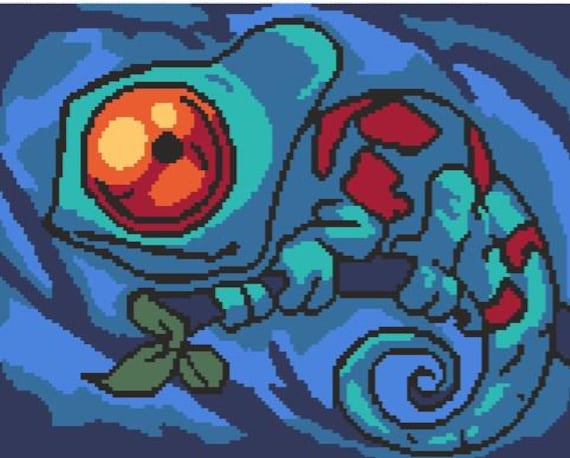 Chameleon Hidden Crochet