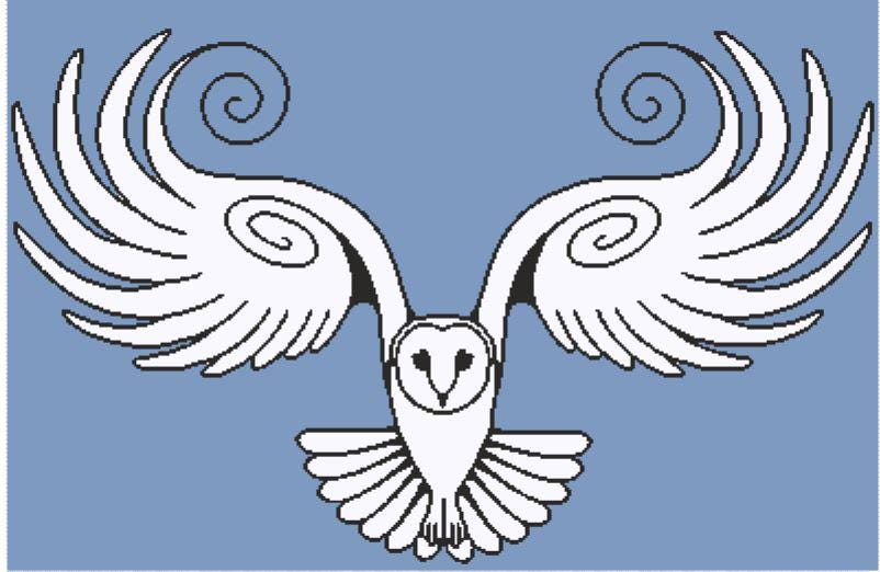 Owl, Colorwork, Chart, afghan, pattern, blanket, graphghan, tapestry crochet