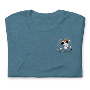 T-shirt Laboon Scars, T-shirt Cosplay Laboon, T-shirt Laboon One Piece Crewmate, T-shirt cosplay de Laboon, Chemise manga anime, Chemise anime