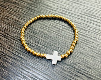 Mother of Pearl Cross