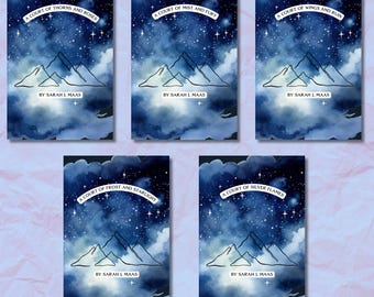 A Court of Thorns and Roses Dust Jackets - Officially Licensed