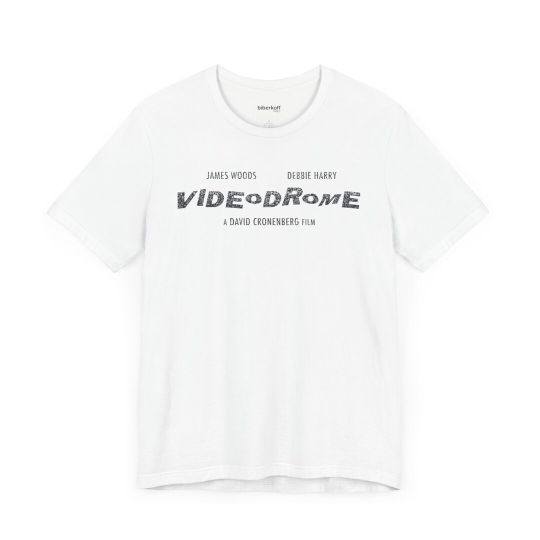 T-shirt Unisexe Videodrome Imprimé Graphique - Marque Gildan, Coton, Manches Courtes, Neuf Avec étiquette
