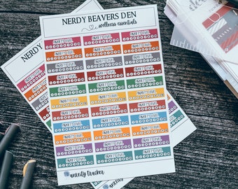 Anxiety Tracker Stickers
