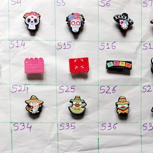 Halloween shoe charms  skull clogs Charms,  dead clogs Shoe charms ,  skull shoe charms , Mexican style crocs charms