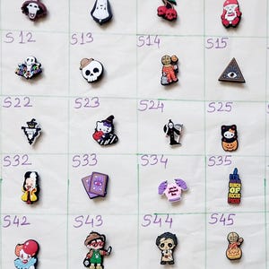 Halloween clogs shoe  Charms Ghost Monsters  Witches clogs Charms , Kids clogs Charms, clogs Accessories, Halloween shoe charms l3