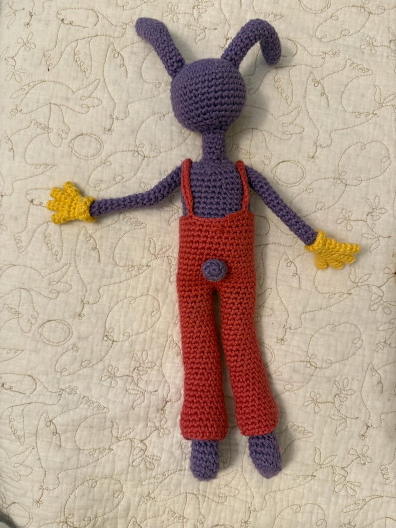 Jax Crochet Plush! TADC (PATTERN ONLY) - Etsy Canada