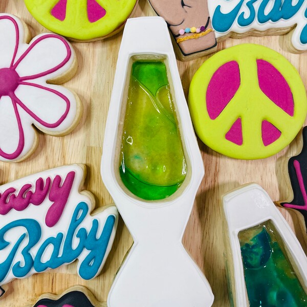 Lava Lamp Cookie Cutter (Set of 2)