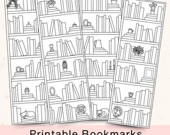 Bee Bookmarks || Printable Bookmarks || Digital Bookmark || Instant ...