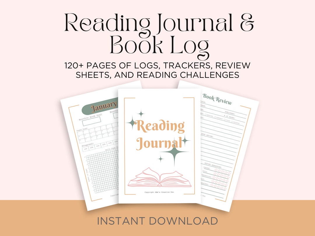 Reading Journal || Book Journal || Printable Journal || Journal ...