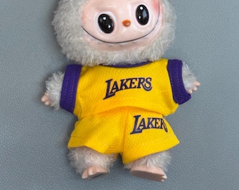 Labubu Los Angeles Lakers outfit/Lafufu Lakers