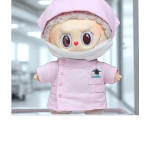 Labubu Doll Clothes – Doctor or Nurse Outfit | Medical Clothing