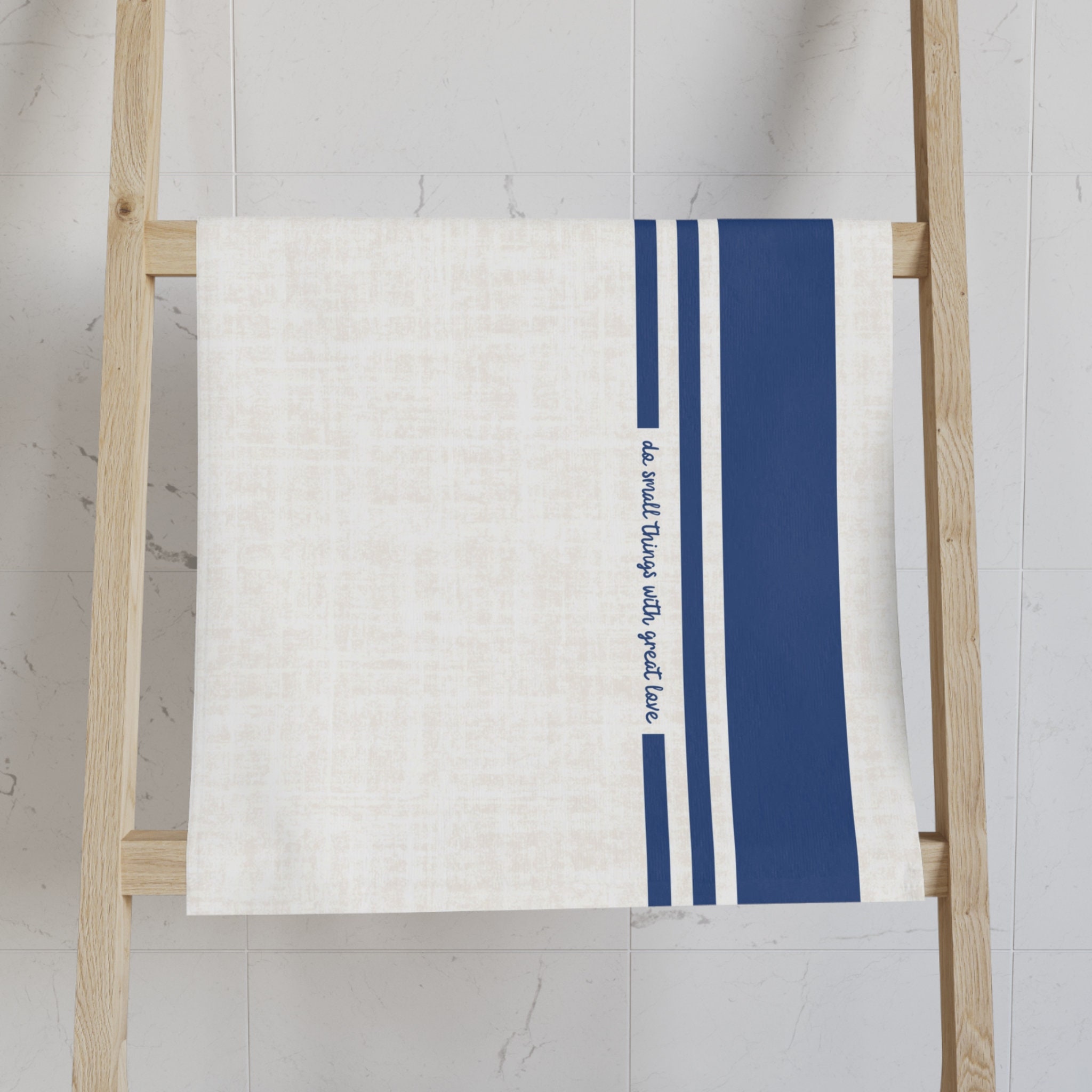 Mother Teresa Hand Towel | "Do Small Things with Great Love"