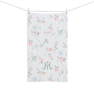 Vintage Marian Hand Towel | Catholic Home Decor