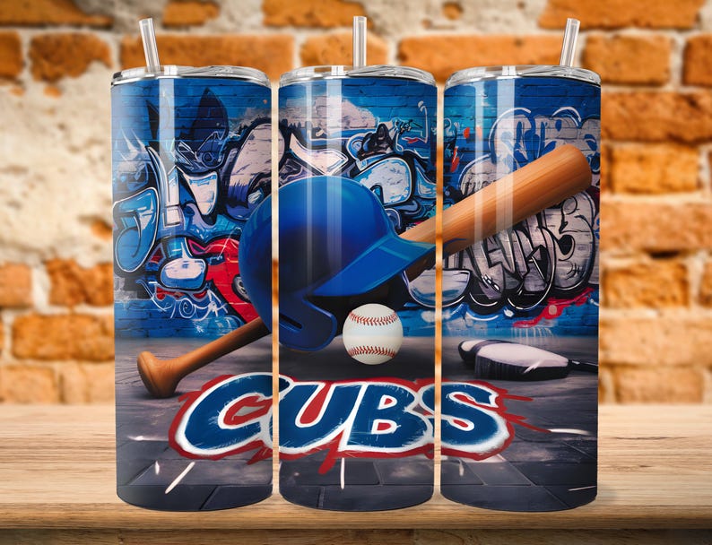 Baseball 20oz Skinny Tumbler Wrap PNG Sport Mascot Tumbler Seamless