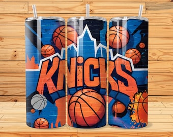 New York Tumbler Wrap, 20oz Tumbler Design, Endast Digital Nedladdning, Sublimeringswraps, Basket PNG, Basket Tumbler Wrap.