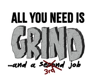 All You Need is Grind Long Sleeve Tee| GRIND Clothing Line| Weirdo Society