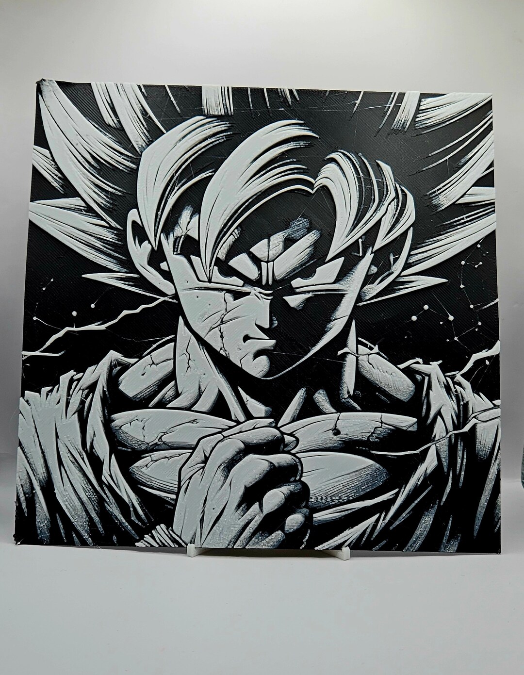 Dragonball Z Son Goku Poster homemade 3d Wall Art Anime Gift - Etsy
