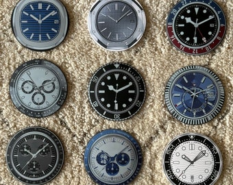 Sottobicchieri realizzati per gli appassionati di orologi, regalo perfetto per Natale, San Valentino, per gli amanti degli orologi