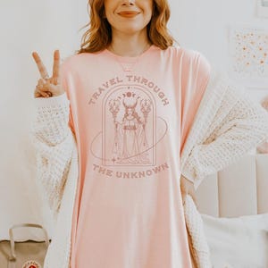 Hecate Shirt Crone Shirt Hecate Greek Goddess Tee Pagan Shirt Mythology Shirt Mythical Medieval Divine Feminine Moon Goddess Triple Moon