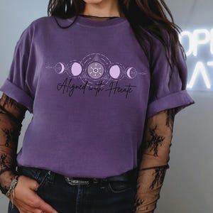 Hecate Shirt Hecate Goddess Hecate Hecate&#39;s Wheel Hecate Tshirt Greek Goddess Shirt Pagan Shirt Greek Mythology Moon Goddess Sacred Shirt