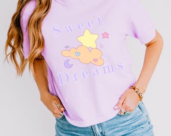 Sweet Dreams Cloud Shirt Cutecore Princesscore Kawaii Clothes Cutecore Clothes YamiKawaii Kawaii Fashion Cutecore Clothing Yume Kawaii