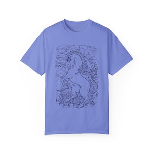 Mythical Kelpie Hippocampus Sea Creature Shirt Fantasycore Shirt Romantasy Shirt Whimsical Shirt Cryptozoology Shirt Mythical Medieval Shirt image 7
