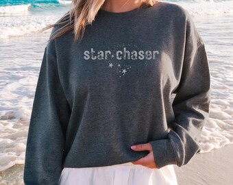 Star Chaser Shirt Astronomy Lover Astronomy Apparel Mystical Shirt Horoscope Shirt Cosmic T Shirt Space Shirt Space Lover Gift Star Shirt