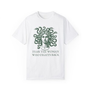 Medusa Shirt Medusa Tee Medusa Feminine Energy Snake Shirt Mythology Shirt Feminist Shirt Greek Mythology Medusa Snake Shirt Feminine Rage image 6