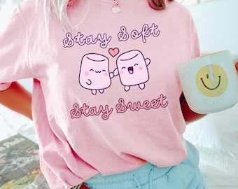 Marshmallow Shirt Cutecore Princesscore Kawaii Clothes Cutecore Clothes YamiKawaii Kawaii Fashion Cutecore Clothing Yume Kawaii Pastelcore