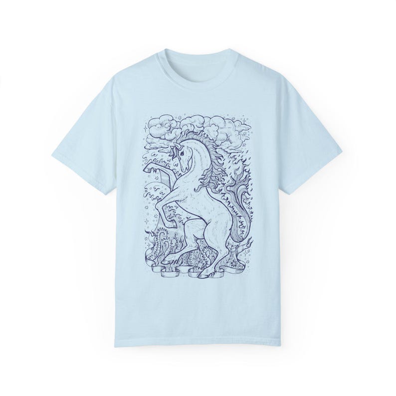 Mythical Kelpie Hippocampus Sea Creature Shirt Fantasycore Shirt Romantasy Shirt Whimsical Shirt Cryptozoology Shirt Mythical Medieval Shirt image 6