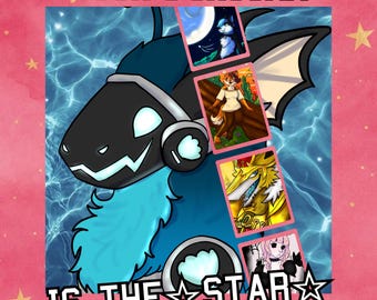 Your Fursona Is the Star! Custom Art & Merch Box