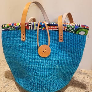 Handwoven African Bag,Kiondo bag, eco-friendly purse, handwoven african straw bag, handwoven tote, Boho summer market basket,straw beach bag