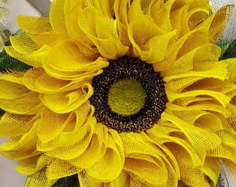 Sunflower Wreath