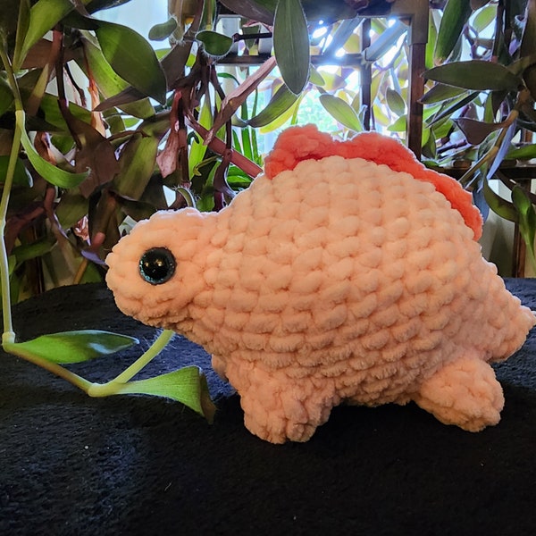 Roar into Fun: Handmade Crochet Dinosaur - Unique Plushie Gift for Dino Lovers! #Handmade #Dinosaur #GiftIdeas