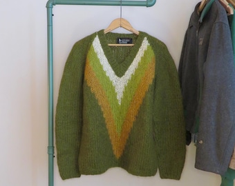 トップス 60s All Sports Casual Mohair Sweater L トップス 60s All Sports Casual Mohair Sweater L Vintage All