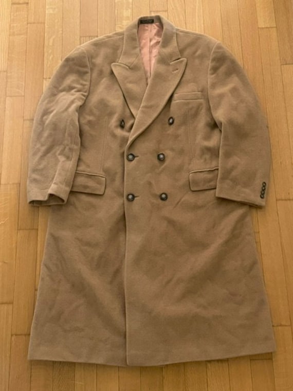 1990s Ralph Lauren Chaps Camel Hair Overcoat