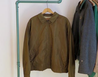 60's McGREGOR USA製 \"Nylon Anti-Ferrze\"42 Vintage 50s/60s Mcgregor Anti-freeze Nylon Jacket Full Zip