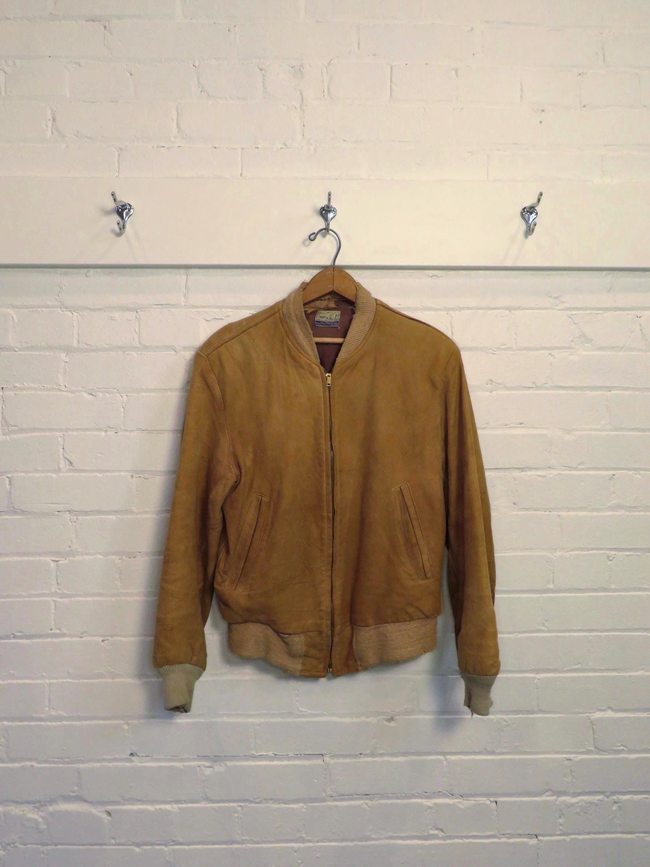 Vintage Levis Suede Leather Jacket - Etsy