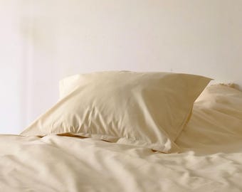 Single Pillowcase unbleached  Ranforce 100% Cotton
