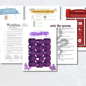 In Her Bride Era Party Themed Games