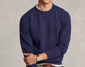 Ralph Lauren Men's Fleece Sweatshirt Long Sleeve on Sale