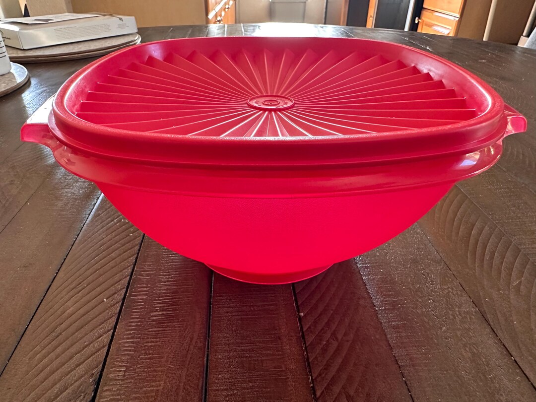 Tupperware Issue TUPPERWARE SERVALIER 836 C-2 Re-issue Storage Bowl W/lid - Etsy