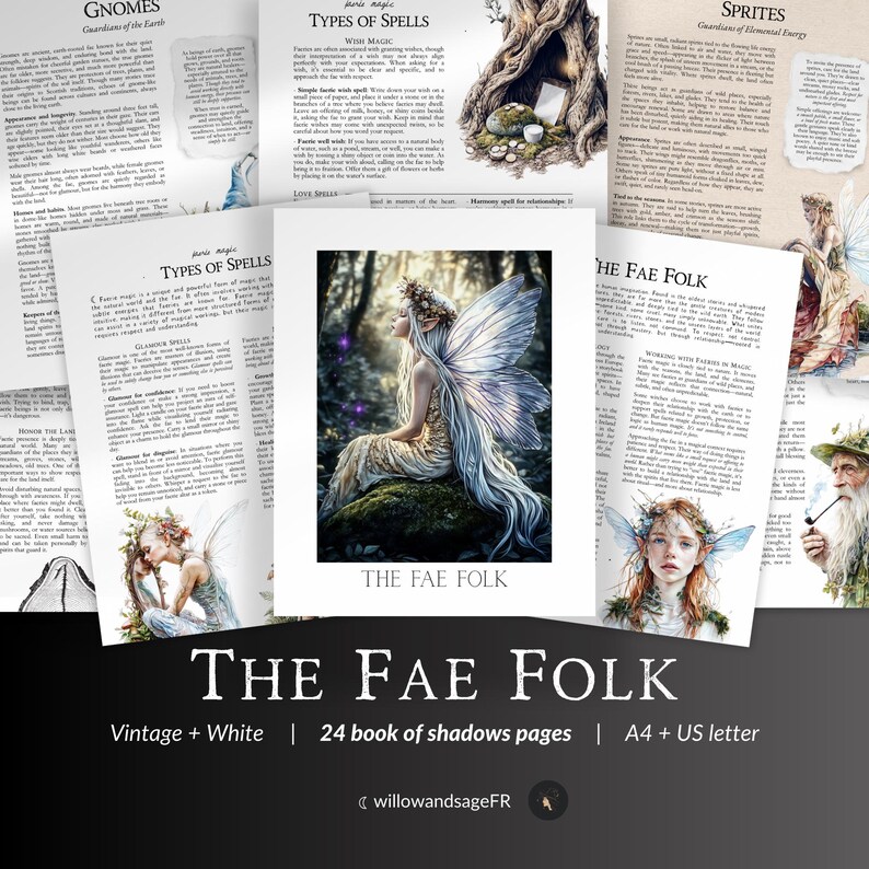 Faery Magic Grimoire PDF – Fairy Realms, the Fae Folk, Nature Spirits ...