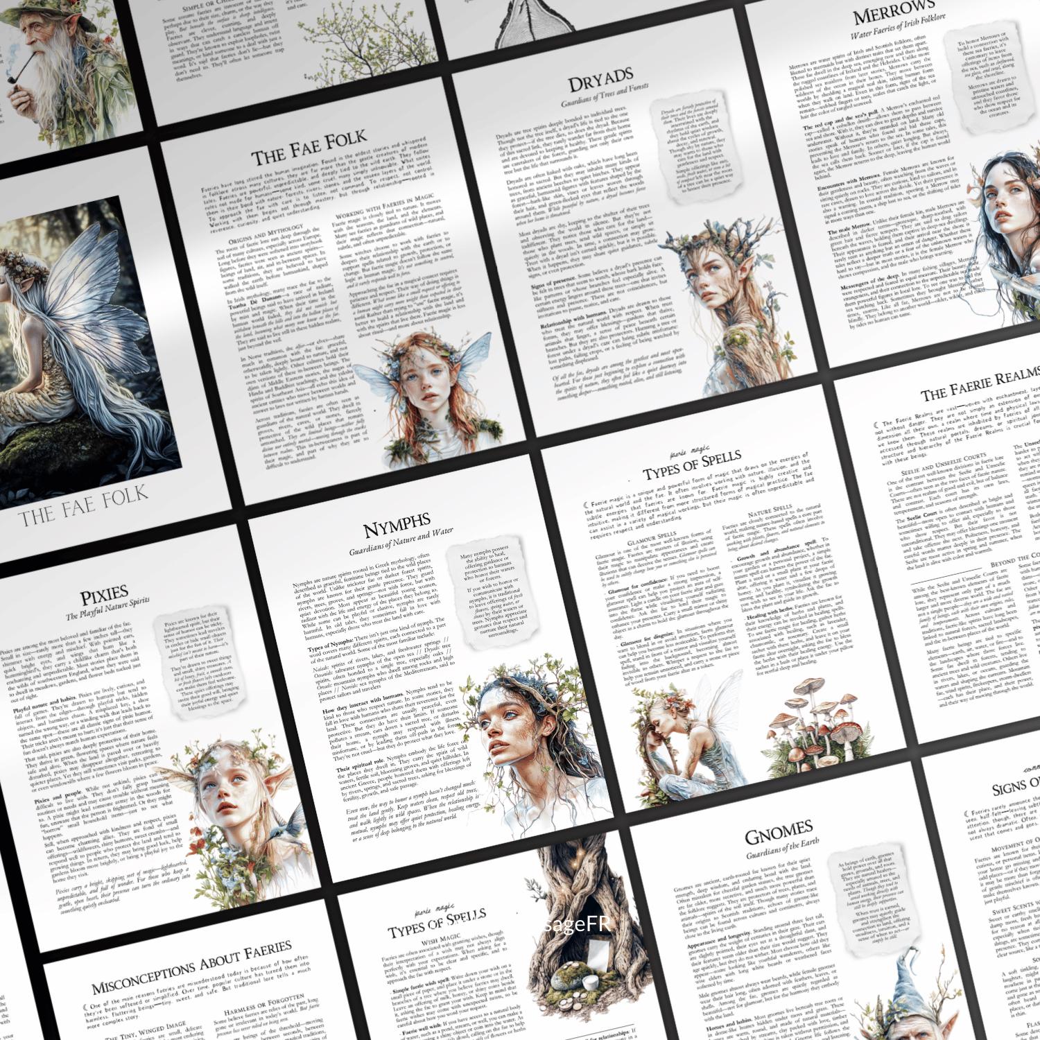 Faery Magic Grimoire PDF – Fairy Realms, the Fae Folk, Nature Spirits ...