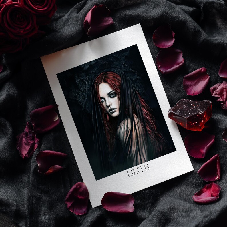 Lilith Dark Goddess Grimoire Chapter PDF – Divine Feminine, Shadow Work, Rituals, Witchcraft Book of Shadows Pages image 3
