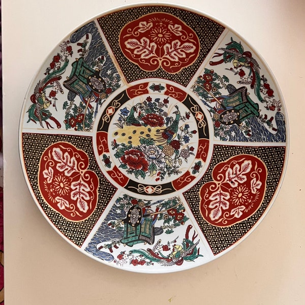 Assiette marocaine en porcelaine